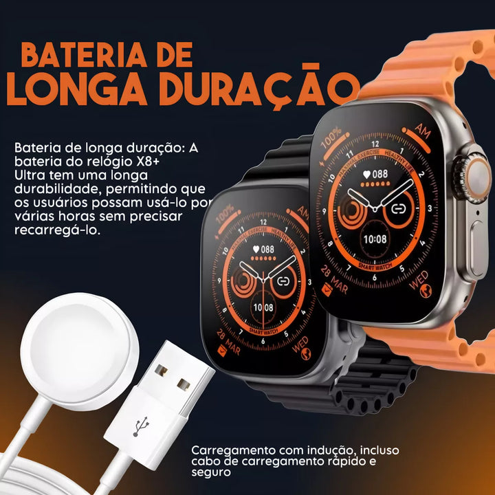 Relógio Smartwatch X8 Ultra Tela HD 49mm
